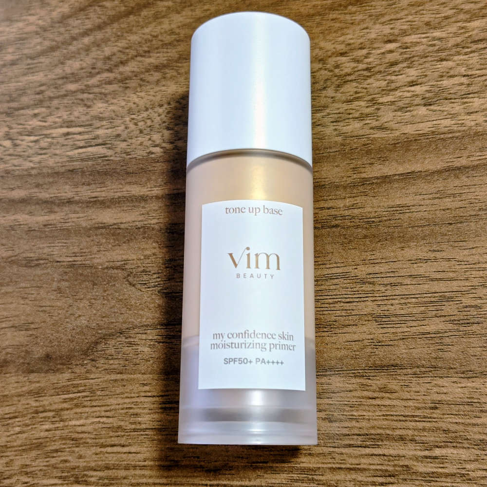 vim BEAUTY マイ コンフィデンス スキン モイスチャライジング プライマー パール 本体 パッケージ