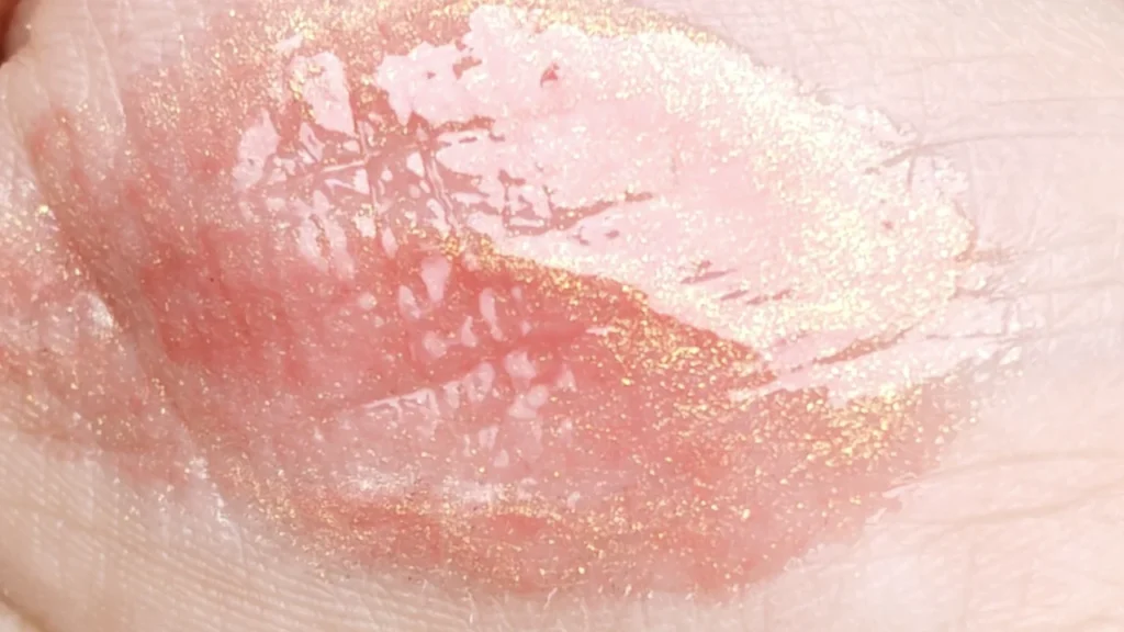 ヴィーガナイズ 08 ドライドローズ 10 シャンパンゴールド 重ね塗り アレンジ スウォッチ イエベ秋